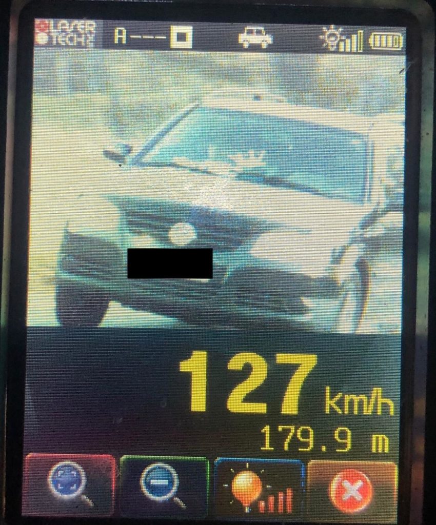 PR-180: em ação da PRE, 36 motoristas são autuados por excesso de velocidade