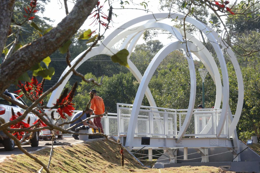 Reencontro dos cascavelenses com o Lago Municipal contará com nova ponte e faixas pintadas