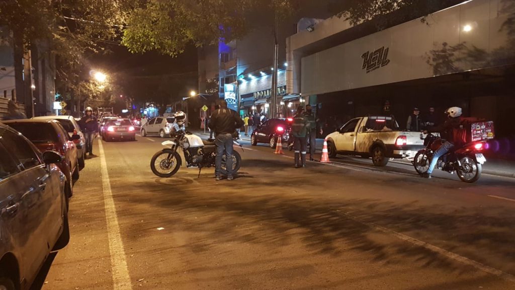 GM e Cettrans fazem nova fiscalização de trânsito na Rua Paraná