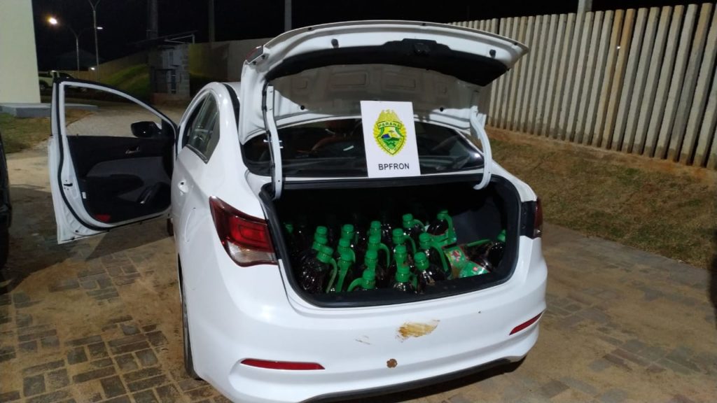 BPFron apreende produtos trazidos ilegalmente da Argentina em Santo Antônio do Sudoeste