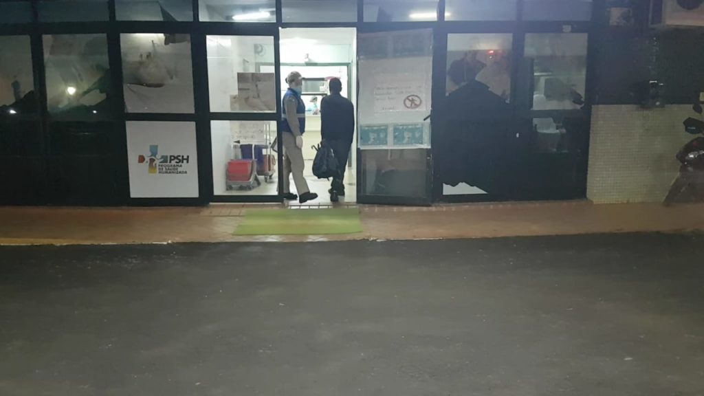 Homem é agredido durante roubo no Centro