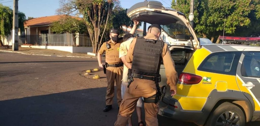PM prende homem com esquizofrenia que atacou e matou criança a facadas em Campo Mourão