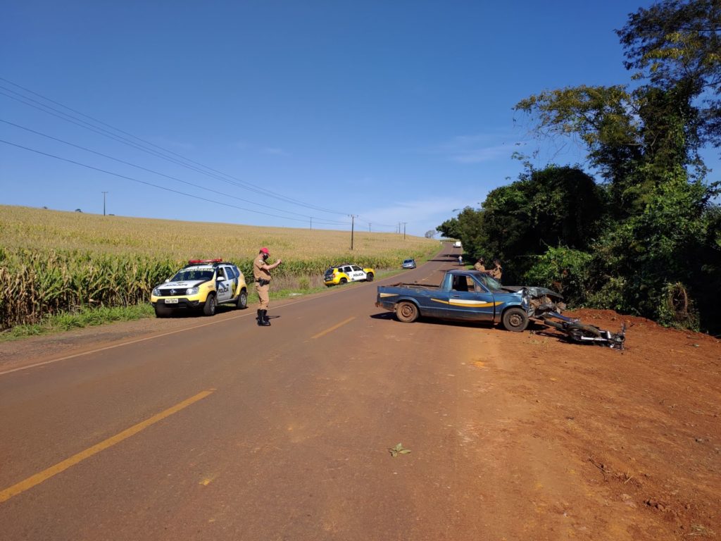 Motociclista morre em acidente na PR-239, entre Nova Cantu e Roncador