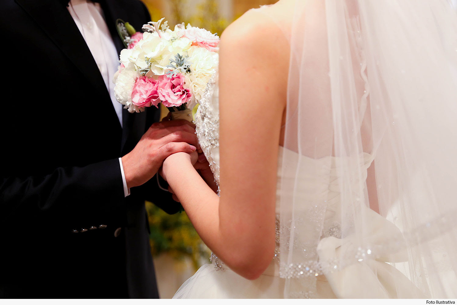 Cerimônia virtual do casamento coletivo será realizada na sexta-feira Imagem referente a Cerimônia virtual do casamento coletivo será realizada na sexta-feira
