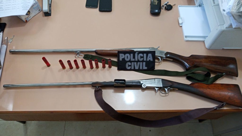 Operação ‘Dona da Quebrada’: armas são apreendidas em Peabiru
