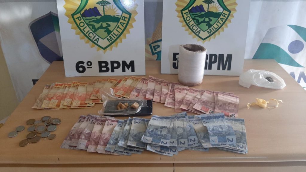 Quatro são detidos em ação da PM no Bairro Cancelli