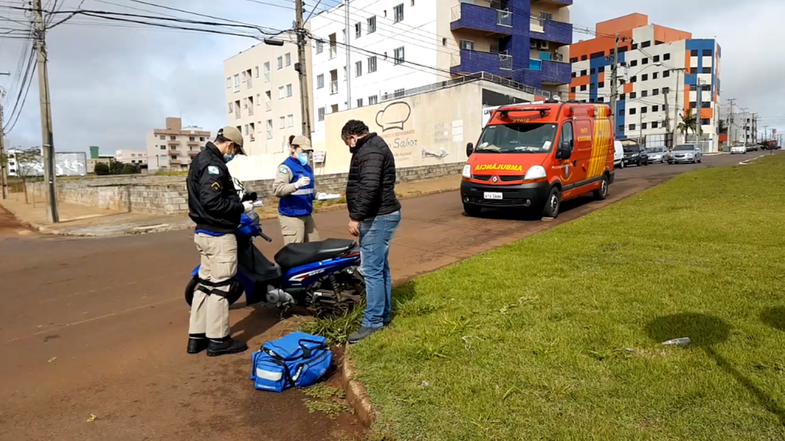 Motociclista Fica Ferido Ao Sofrer Queda Na Regi O Da Fag Cgn O Maior Portal De Not Cias De