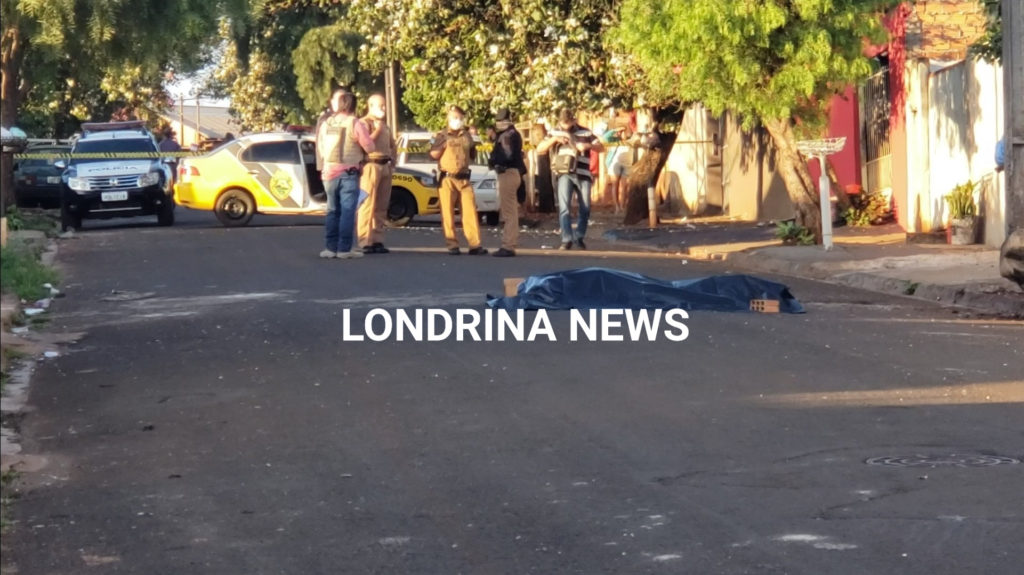 Homem é baleado e morto no Jardim São Jorge, em Londrina