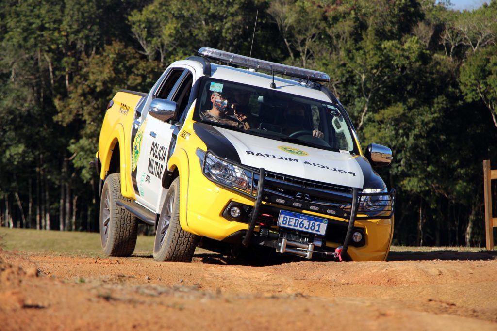 BPRv promove treinamento em caminhonete 4×4 para policiais militares e agentes de trânsito