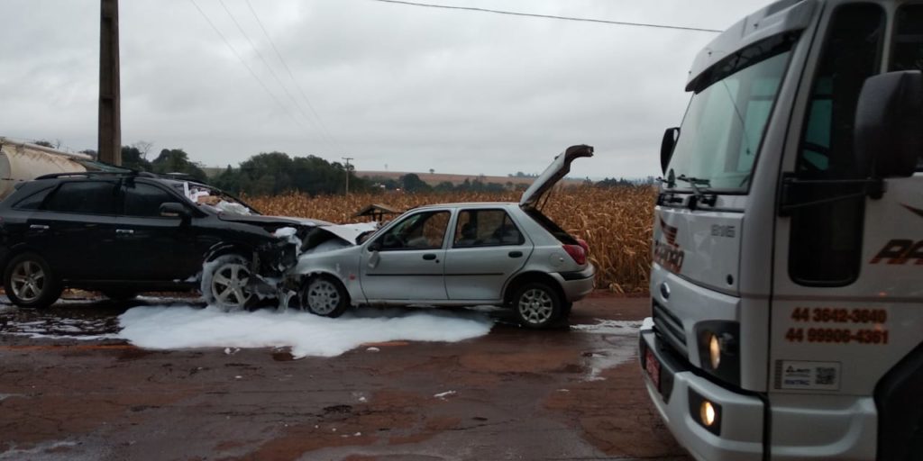 Caminhonete com cigarros contrabandeados provoca acidente com morte na Região de Guaíra
