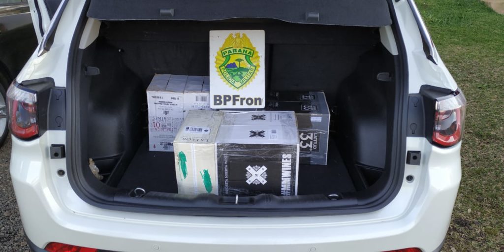 BPFron faz apreensão de 48 garrafas de vinho oriundas da Argentina em Barracão