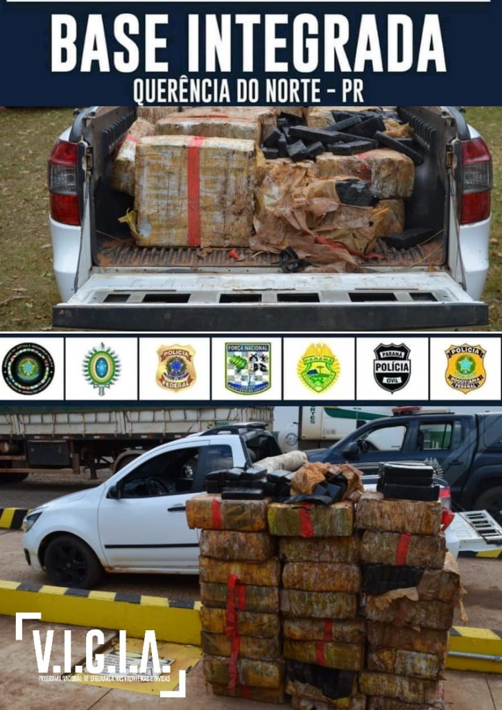 Em ação integrada, BPFron e Exército apreendem mais de meia tonelada de maconha