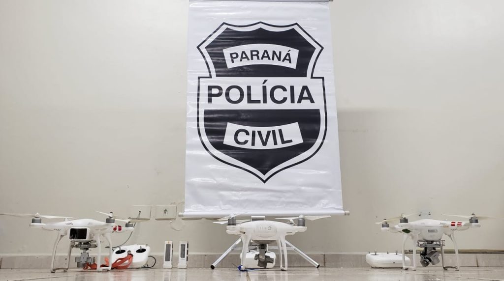 Drones e equipamentos são apreendidos durante operação em Ponta Grossa