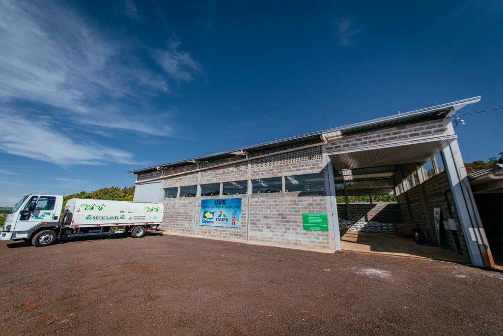 Com apoio de Itaipu, Guaraniaçu ganha Unidade de Valorização de Recicláveis