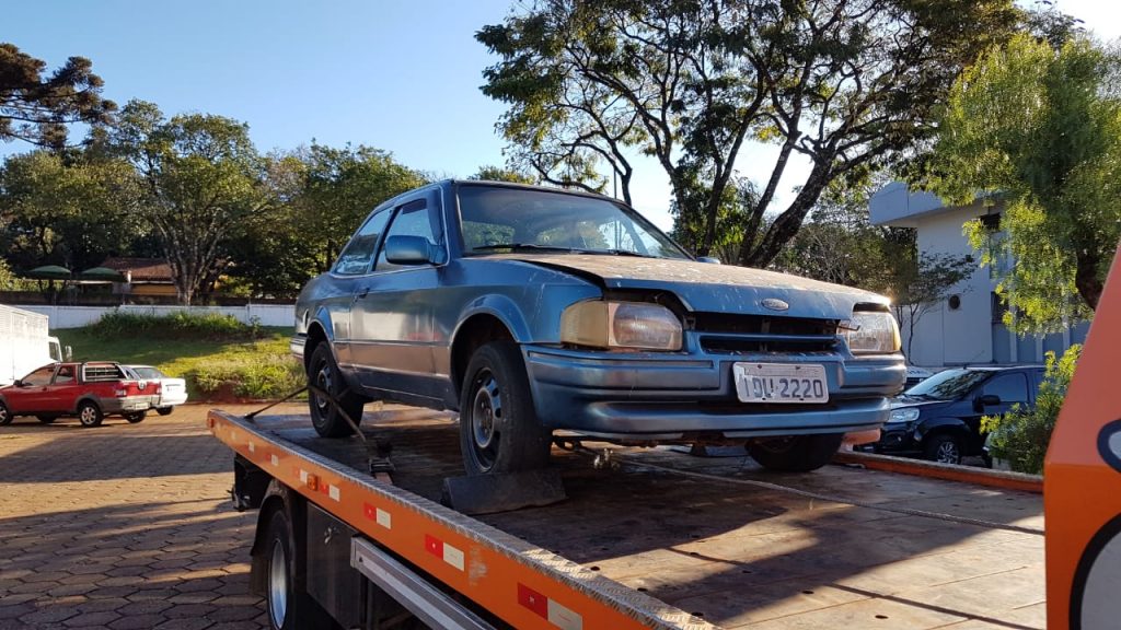 Veículo Verona furtado é recuperado pela Guarda Municipal