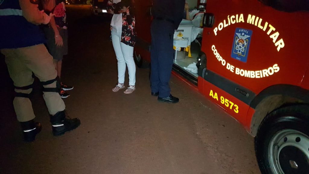 Homem fica ferido em colisão no Bairro Santa Cruz