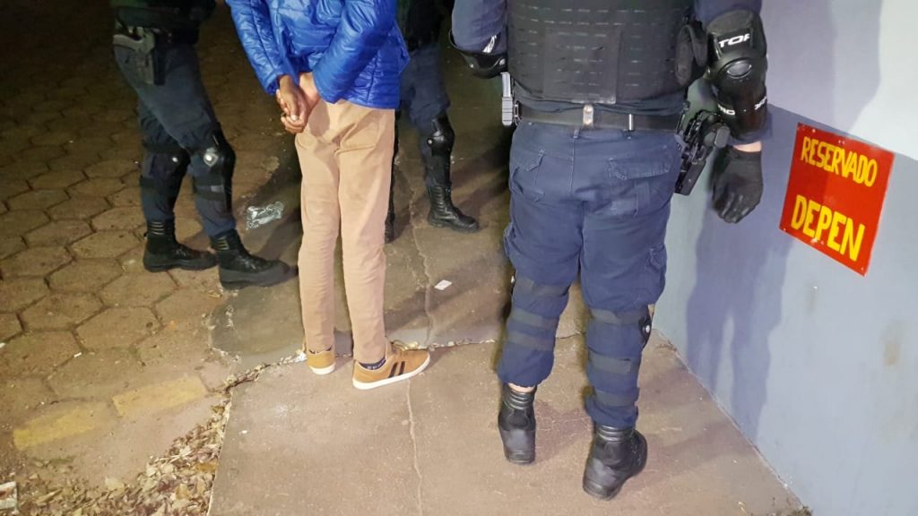 Procurado da Justiça do MS é preso no Bairro Santos Dumont