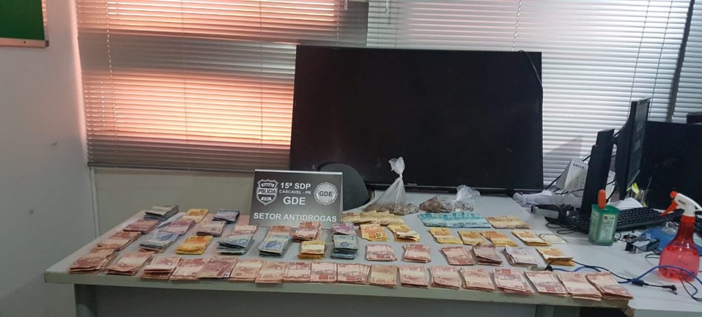 Denúncia anônima motivou ação do GDE que resultou em grande apreensão de crack