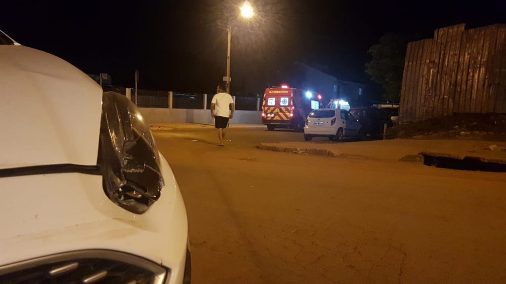 Homem fica ferido em acidente no Jardim Veneza