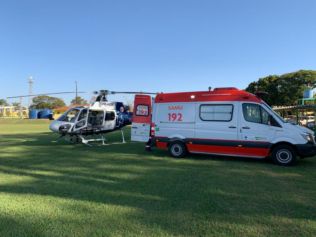 Pacientes são resgatados por equipes do Samu em Marechal
