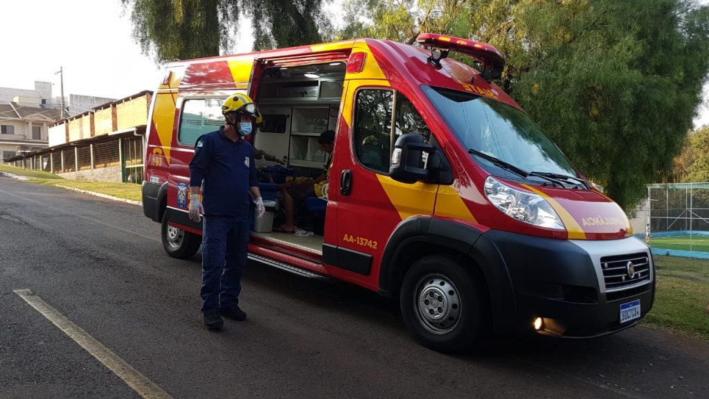 Siate atende ciclista ferido na Região do Lago