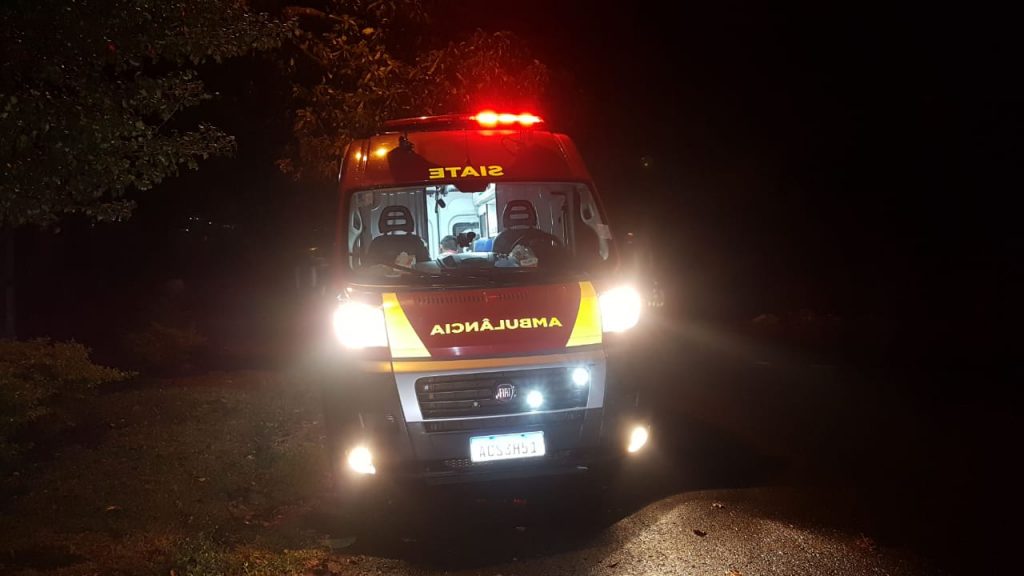 Criança de 1 ano é socorrida pelo Siate após sofrer queda em casa no Bairro Brasília