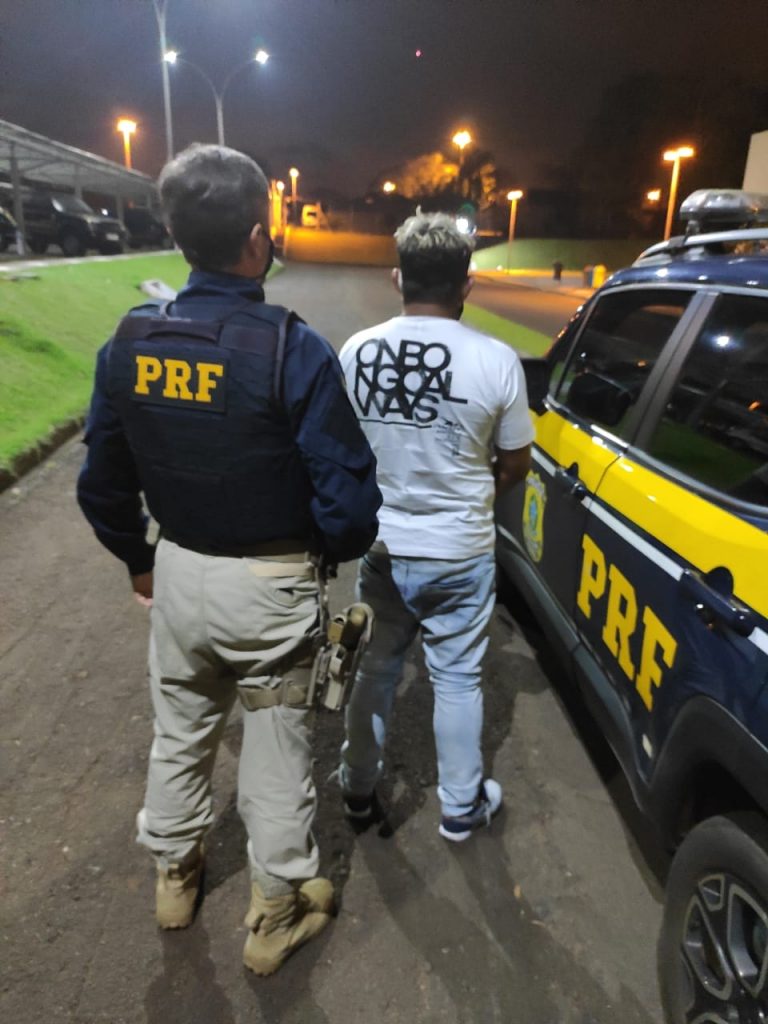 Foragido da Justiça é detido pela Polícia Rodoviária Federal