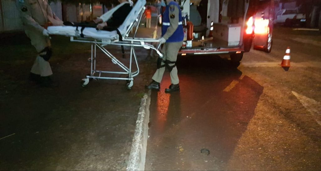 Idosa de 69 anos é socorrida no Bairro Santa Cruz