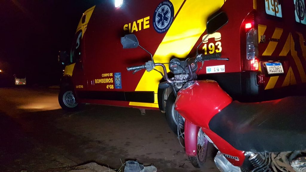 Siate socorre motociclista ferido no Bairro Morumbi