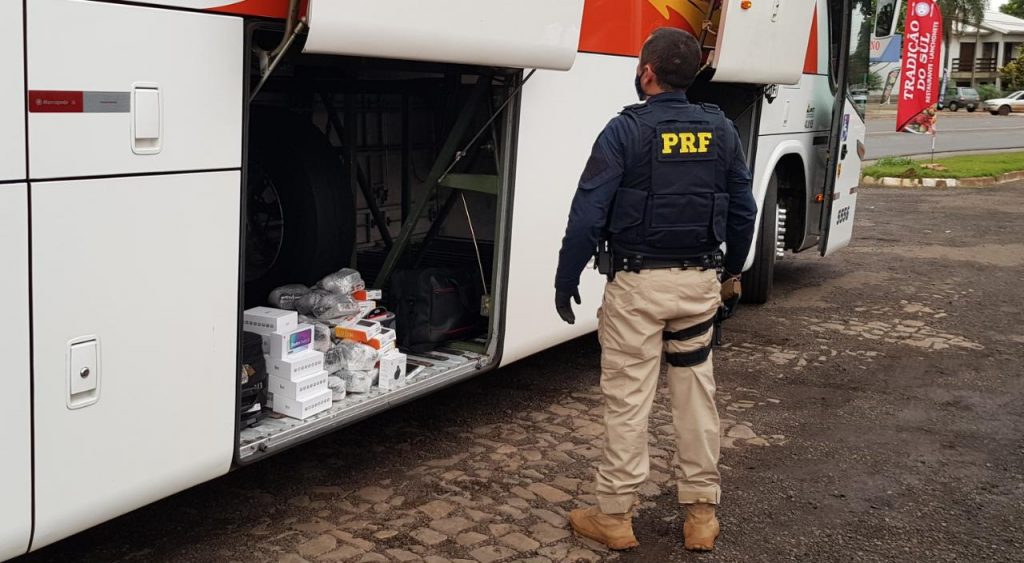 Mercadorias avaliadas em R$ 25 mil são apreendidas pela PRF em Realeza