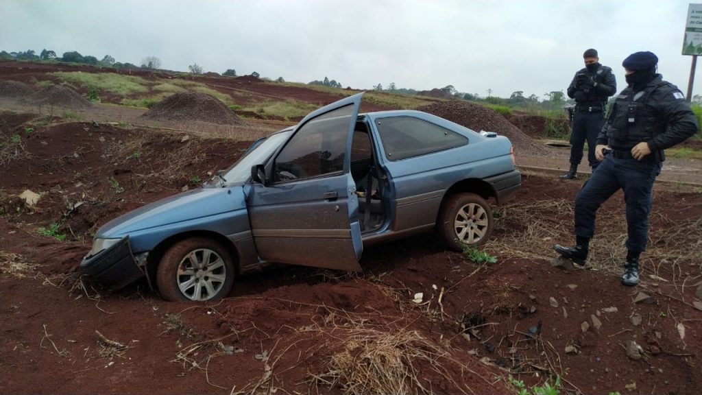 Escort furtado no Centro é localizado pela GM na entrada do Bairro Lago Azul
