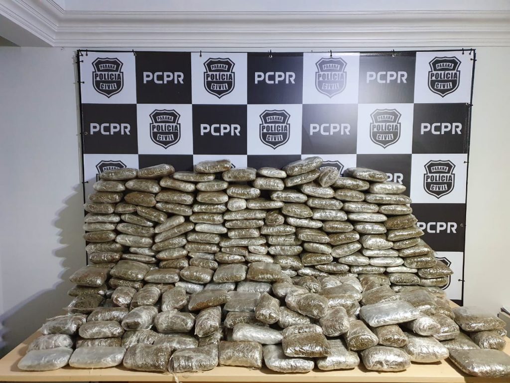 Denarc apreende em Iretama carga de R$ 320 mil em skunk