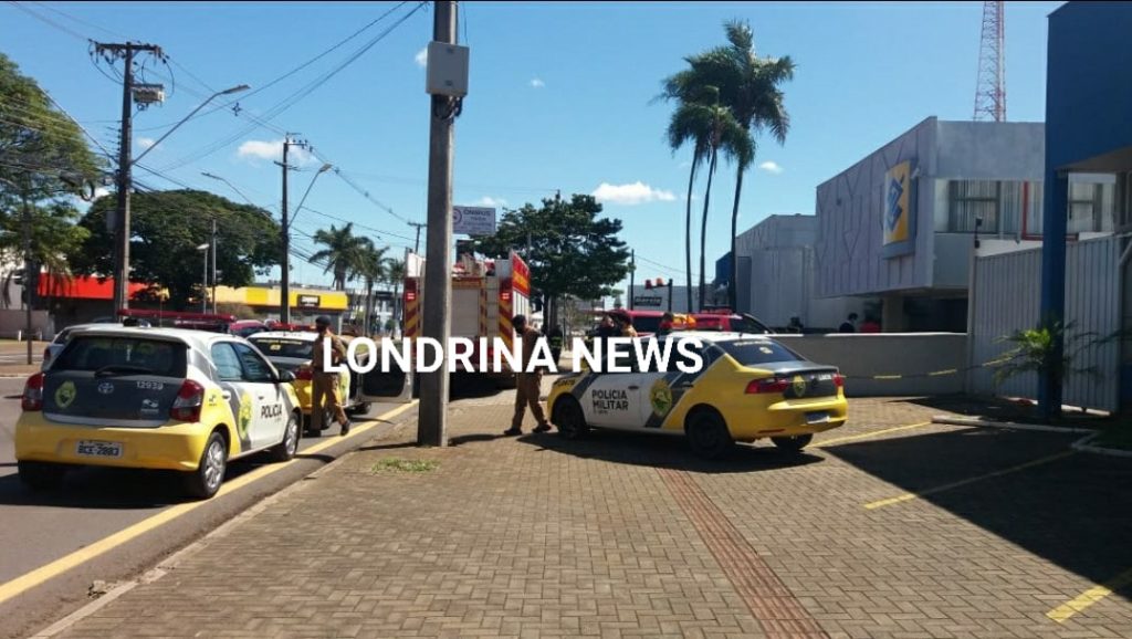 ‘Gangue do maçarico’ arromba agência bancária e pratica furto em Londrina