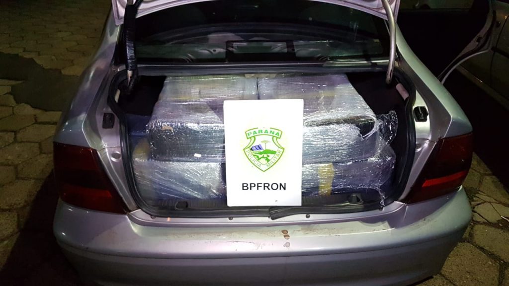BPFron realiza grande apreensão de maconha na BR-163