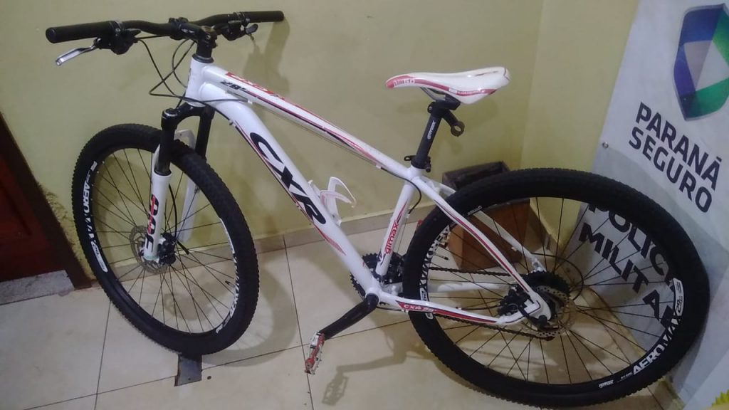 Bicicleta furtada há quatro meses no Parque São Paulo é localizada em bicicletaria no Centro