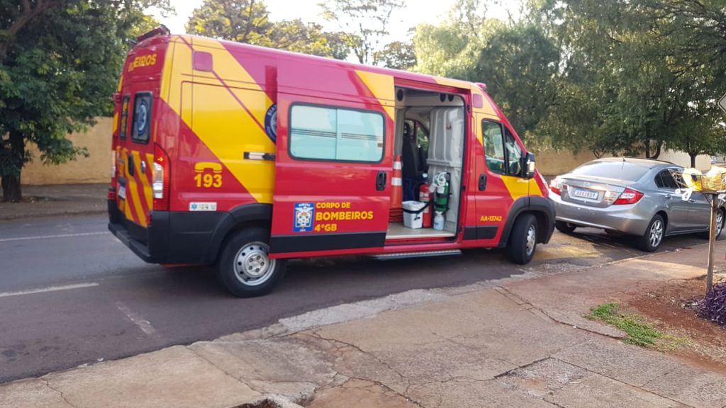 Idoso de 69 anos é socorrido no Bairro Claudete