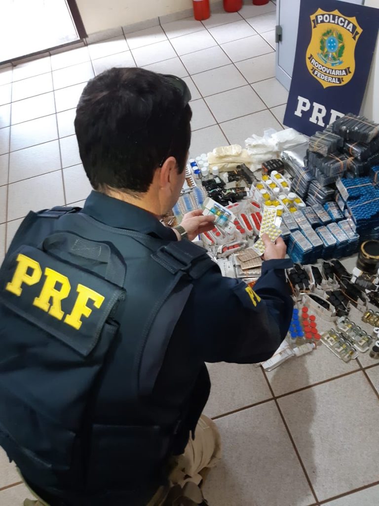 PRF apreende mais de 50 mil comprimidos, ampolas e frascos de vários medicamentos