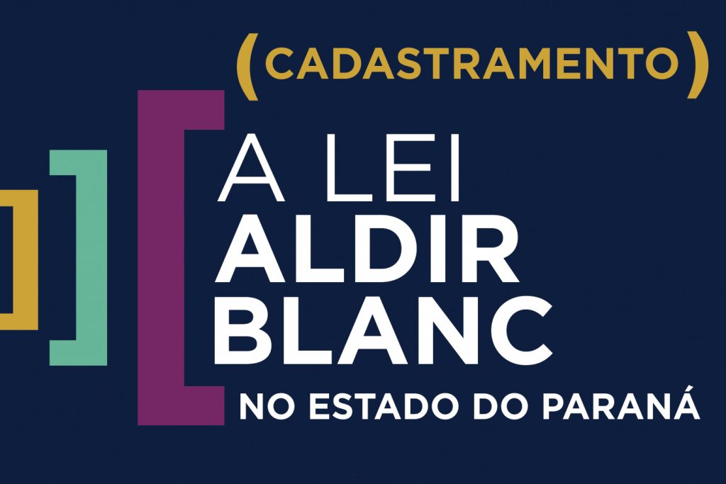 Cadastramento para Lei Aldir Blanc pessoa física vai até 14 de outubro