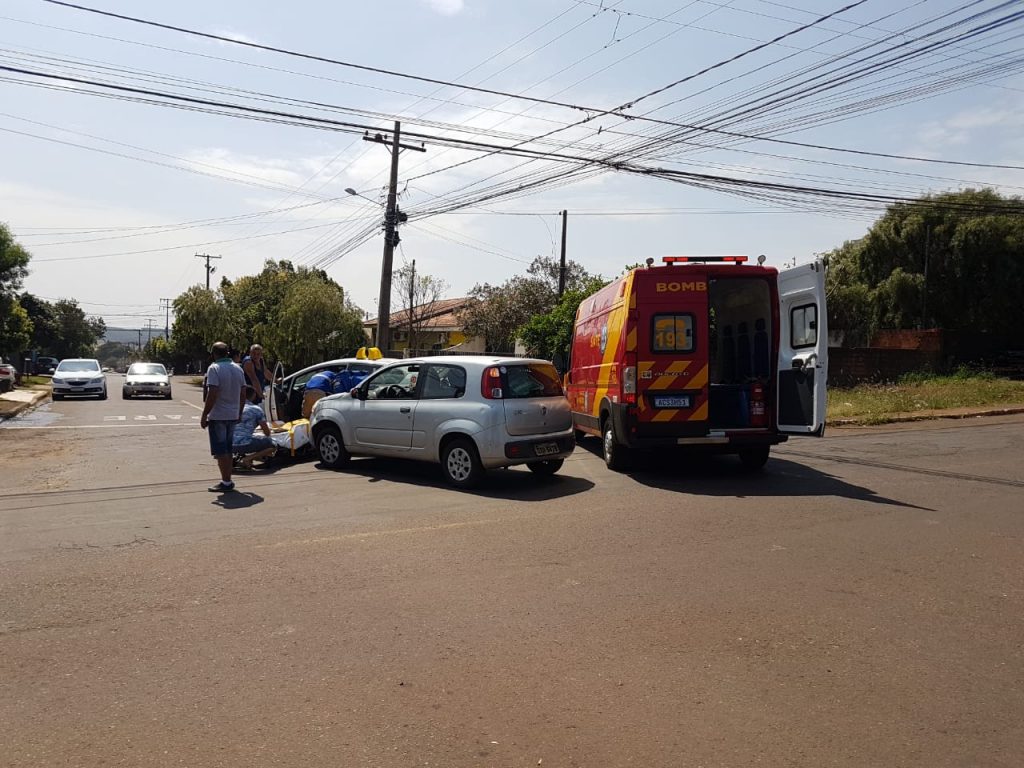 Homem fica ferido em acidente na Rua Altemar Dutra