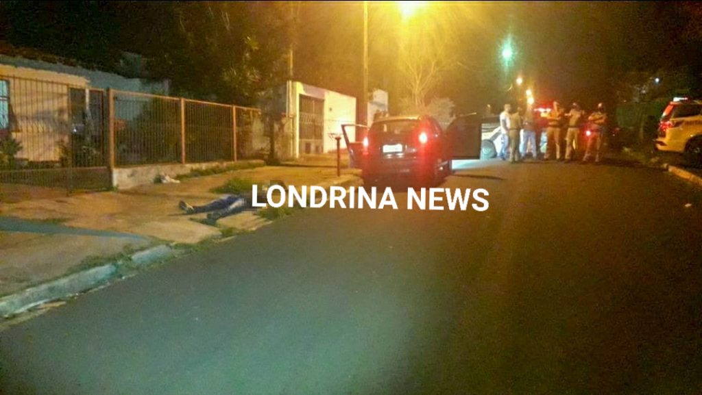 Londrina: homem é morto a tiros no Jardim Santa Rita