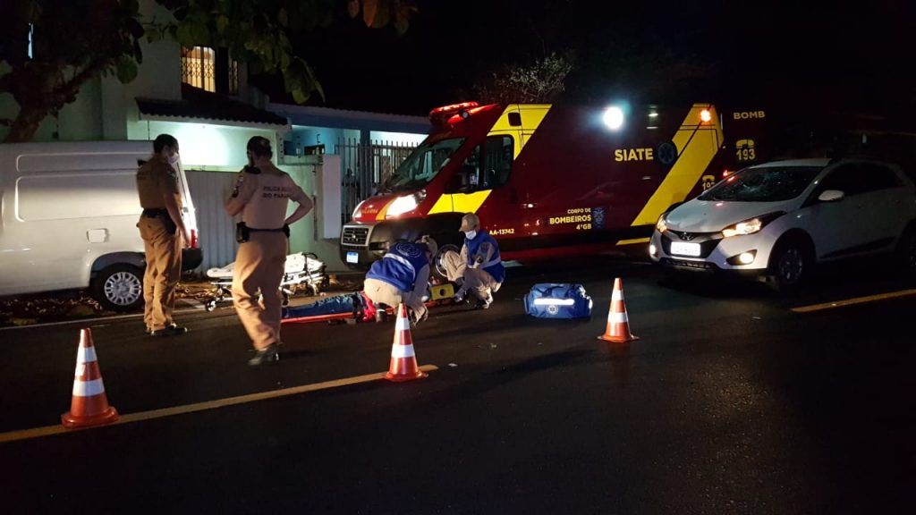 Homem fica ferido ao ser atropelado no Tropical
