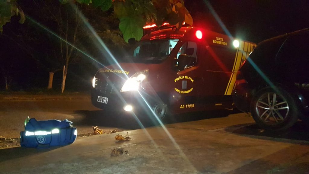 Garotinha de 11 anos sofre queda de bicicleta e é socorrida pelo Siate no Santa Felicidade