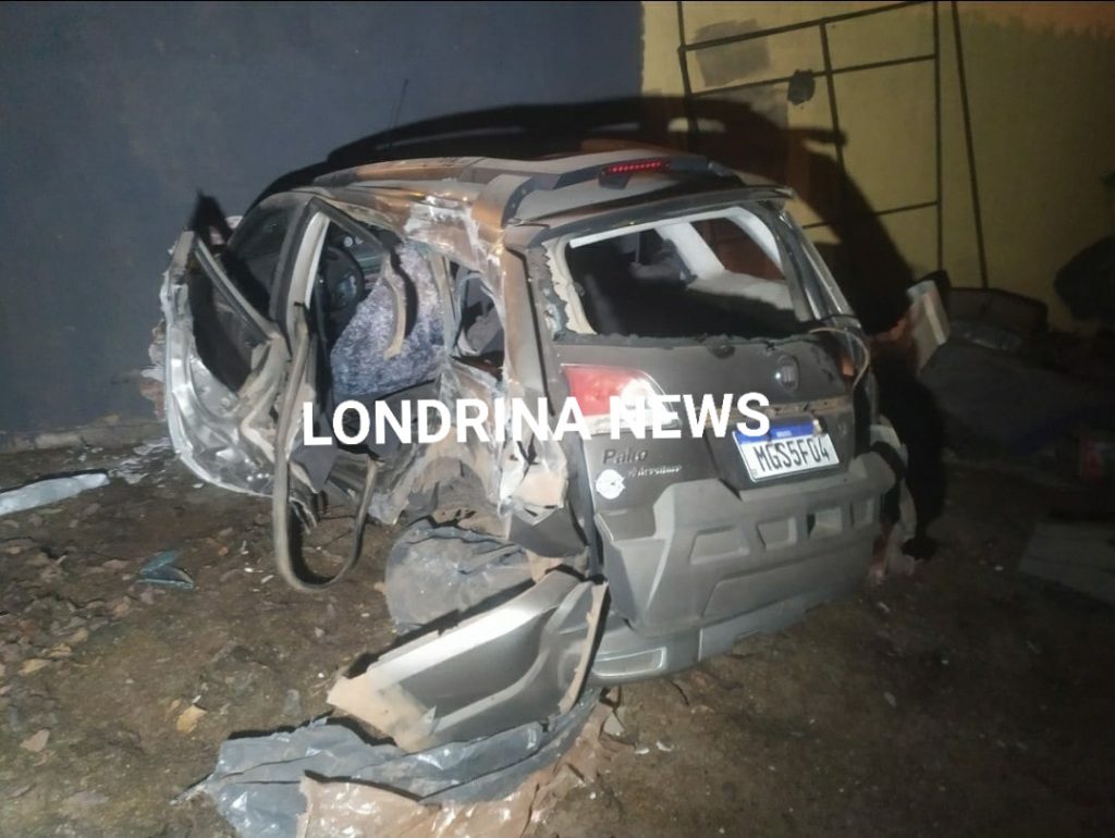 Jovem fica gravemente ferido em acidente na zona oeste de Londrina