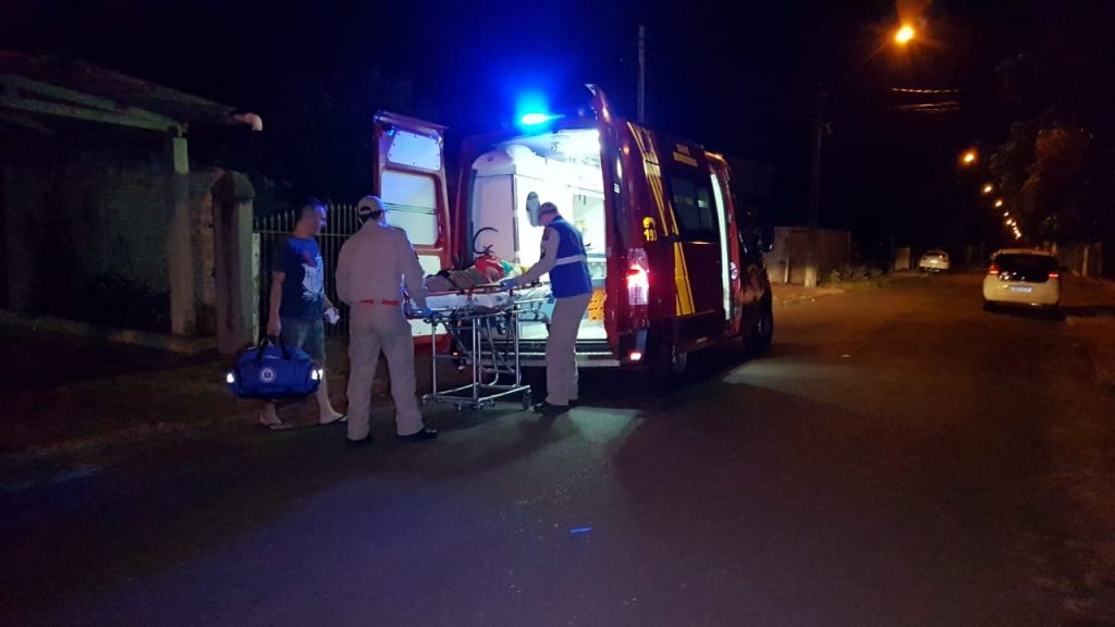 Mulher é socorrida no Bairro Parque Verde