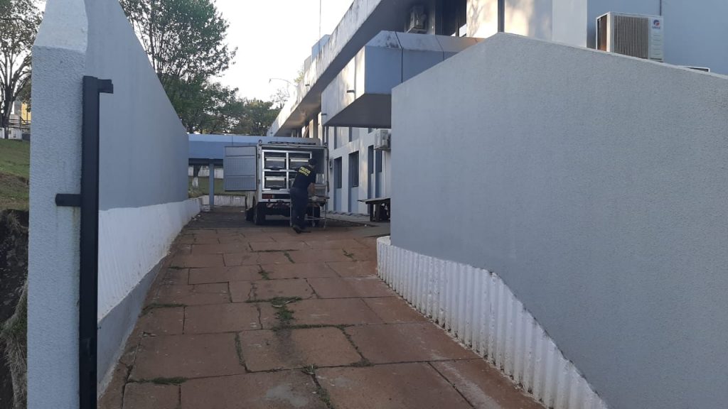 Ossada encontrada em plantação pode ser de homem que foi andando até Santa Tereza do Oeste