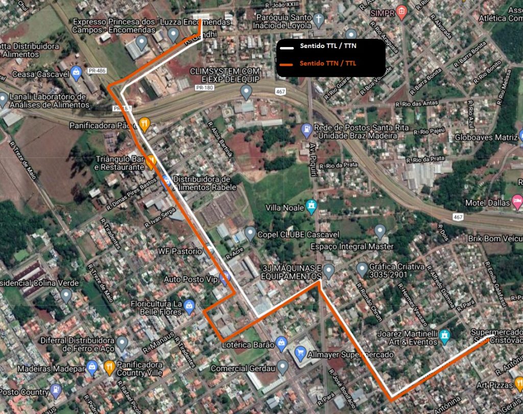 Transporte coletivo: atenção para o desvio na Linha Leste-Nordeste via São Cristóvão Transporte coletivo: atenção para o desvio na Linha Leste-Nordeste via São Cristóvão