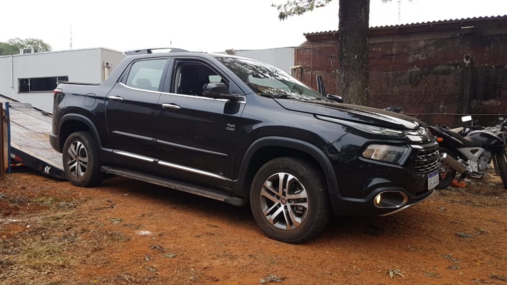 Fiat Toro é recuperada pela PM