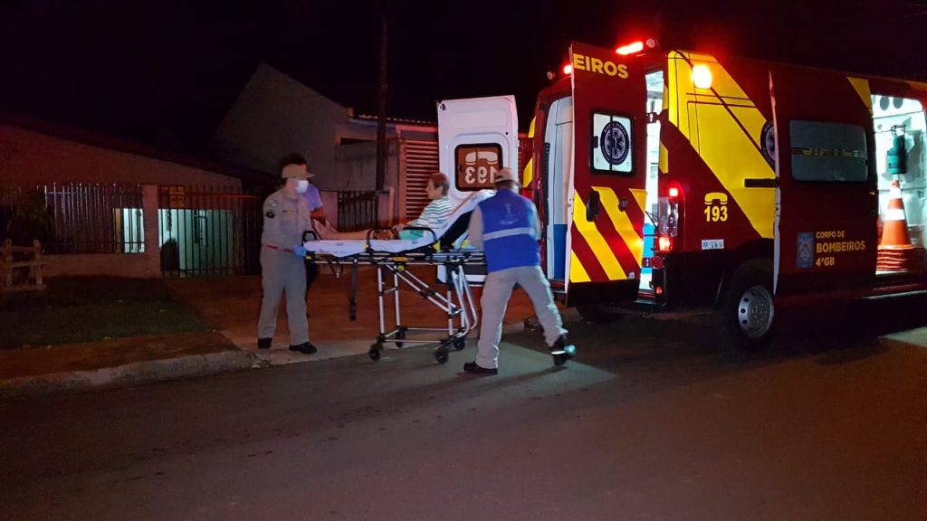 Idosa de 82 anos é socorrida no Bairro Cataratas