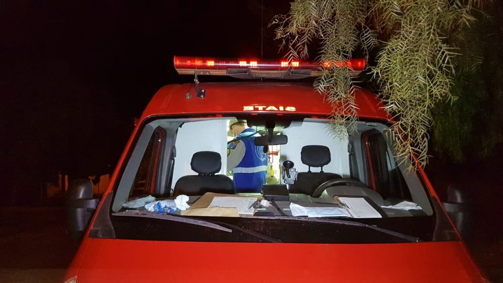 Homem é socorrido no Bairro Coqueiral