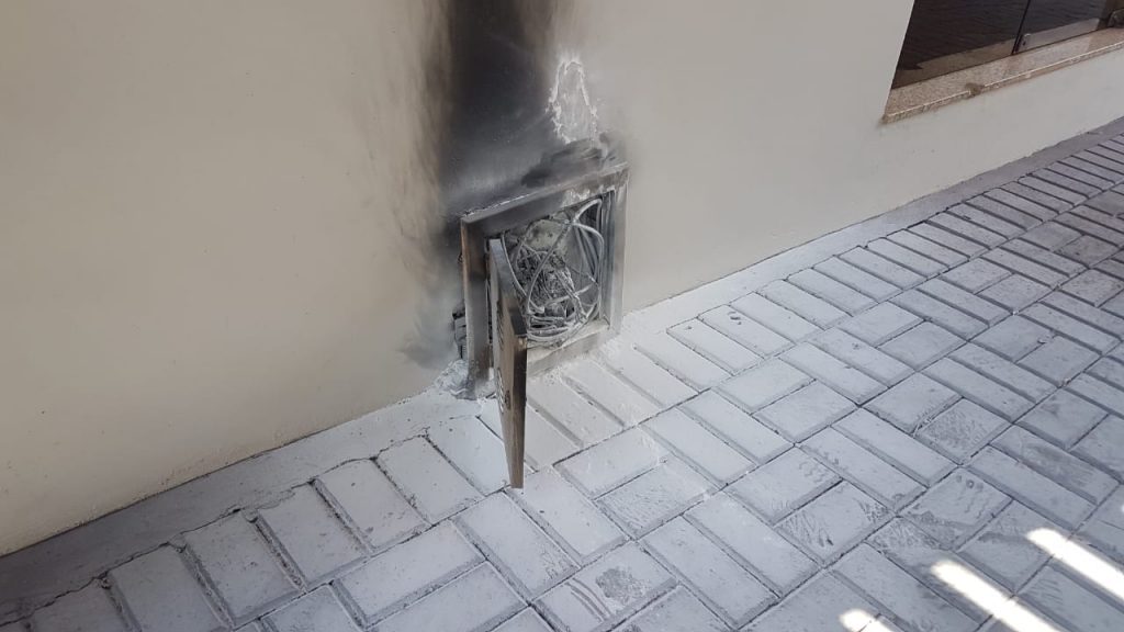 Princípio de incêndio é controlado em imóvel no Centro Princípio de incêndio é controlado em imóvel no Centro